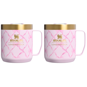 Stanley 1913 x LoveShackFancy Holiday Everyday Camp Mug Set | 12 OZ